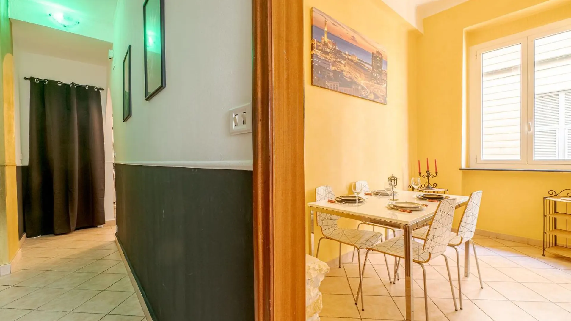 Apartment Genova La Fortuna Roomy Apt & Panoramic Balcony